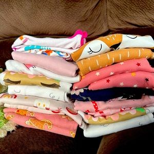 10-Pair, 5T, Long-Sleeved Pajamas